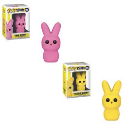 Funko POP! Candy - Peeps Vinyl Figures - SET OF 2 BUNNIES (Pink & Yellow)(Pre-order Ships February) Funko POP! Candy - Peeps Vinyl Figures - SET OF 2 BUNNIES (Pink & Yellow)(Pre-order Ships February)
