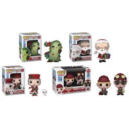 Funko POP! Christmas - Peppermint Lane Vinyl Figures - SET OF 4 (5 Figures Total)