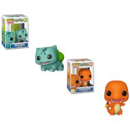 Funko POP! Games - Pokemon Vinyl Figures - SET OF 2 (Charmander & Bulbasaur)