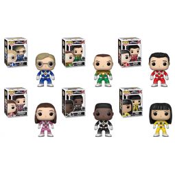 Funko POP! Television - Power Rangers S4 Vinyl Figures - SET OF 6 RANGERS (No Helmets) Funko POP! Television - Power Rangers S4 Vinyl Figures - SET OF 6 RANGERS (No Helmets)