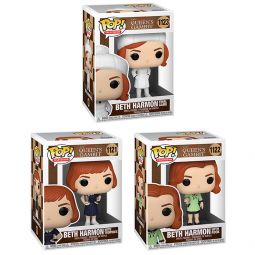 Funko POP! Television - Queen's Gambit Vinyl Figures - SET OF 3 BETH HARMONS