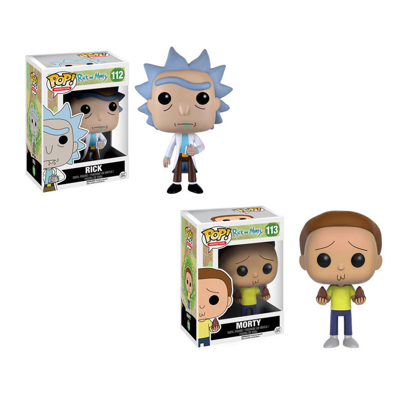 Funko POP! Animation - Rick and Morty - SET OF 2 (Rick & Morty) (4 inch)