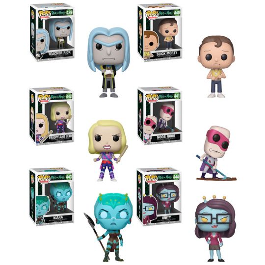 funko pop rick and morty