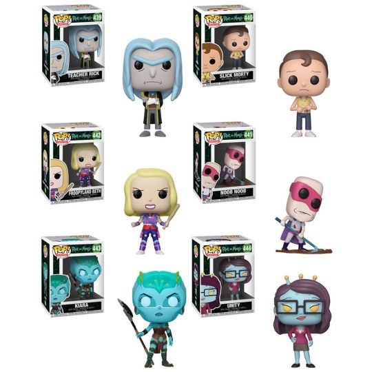 rick & morty funko pop