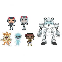 Funko POP! Animation Vinyl Figures - Rick & Morty S6 - SET OF 6 (Dr. Bloom, Snowball +4)