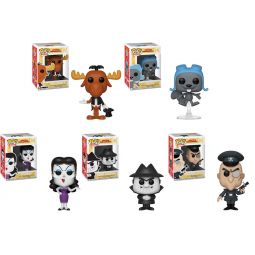 Funko POP! Animation - Rocky & Bullwinkle S2 Vinyl Figures - SET OF 5 (Boris, Natasha +3) Funko POP! Animation - Rocky & Bullwinkle S2 Vinyl Figures - SET OF 5 (Boris, Natasha +3)