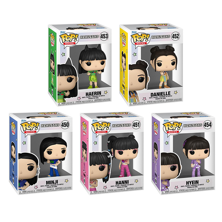 Funko POP! Rocks - New Jeans Vinyl Figures - SET OF 5 [Hyein