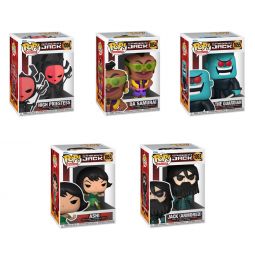 Funko POP! Animation - Samurai Jack Vinyl Figures - SET OF 5 (Ashi, Guardian, Priestess +2)