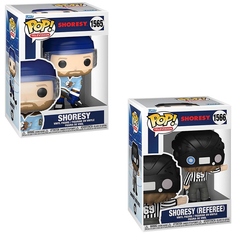 Funko POP! Television - Shoresy Vinyl Figures - SET OF 2 [Shoresy & Referee]