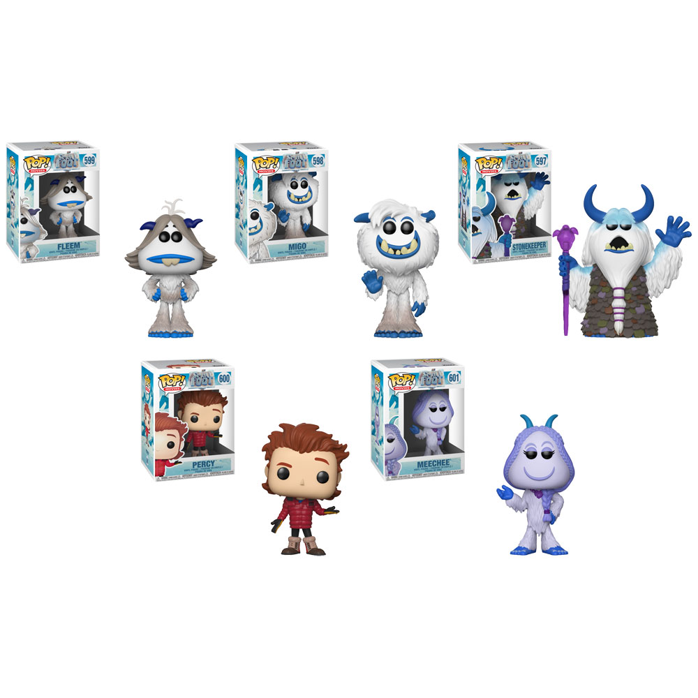 Funko POP! Movies - Smallfoot Vinyl Figures - SET OF 5 (Fleem, Meechee, Migo, Percy & Stonekeeper)