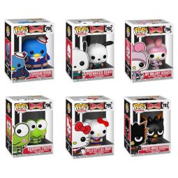 Funko POP! Animation - Sanrio My Hero Academia Vinyl Figures - SET OF 6 (Sam , Hello Kitty +4) Funko POP! Animation - Sanrio My Hero Academia Vinyl Figures - SET OF 6 (Sam , Hello Kitty +4)