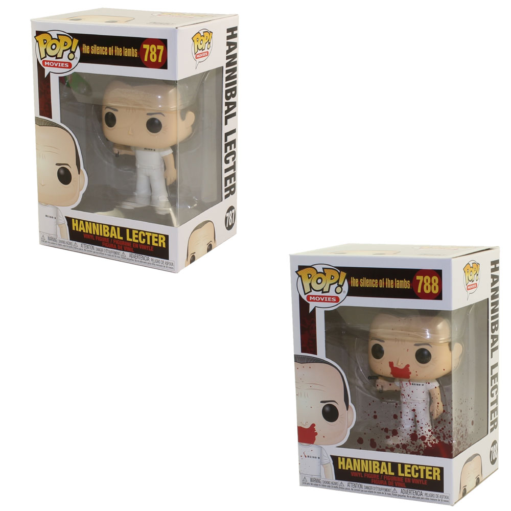 Funko POP! Movies - Silence of the Lambs Vinyl Figures - SET OF 2 HANNIBALS