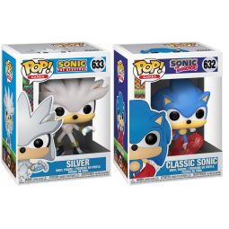 Funko POP! Games - Sonic the Hedgehog S3 Vinyl Figures - SET OF 2 (Classic Sonic & Silver)(TBD) Funko POP! Games - Sonic the Hedgehog S3 Vinyl Figures - SET OF 2 (Classic Sonic & Silver)(TBD)