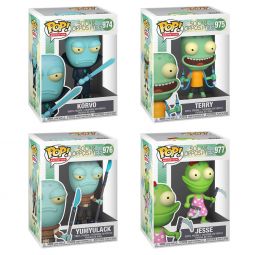 Funko POP! Animation - Solar Opposites Vinyl Figures - SET OF 4 (Jesse, Korvo, Terry +1)