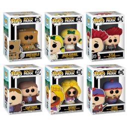 Funko POP! Television - South Park S4 Vinyl Figures - SET OF 6 (Cartman, Princess Kenny +4) Funko POP! Television - South Park S4 Vinyl Figures - SET OF 6 (Cartman, Princess Kenny +4)