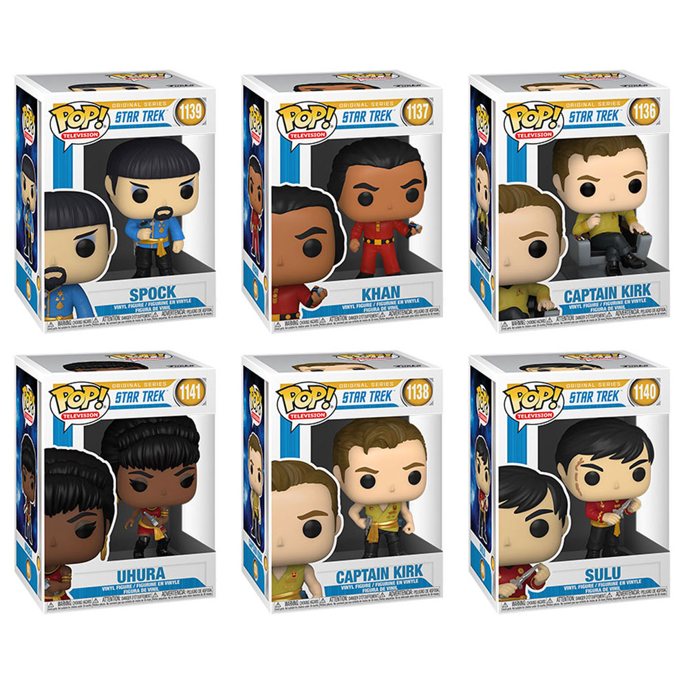 Funko POP! Television - Star Trek Original Series Vinyl Figures - SET OF 6