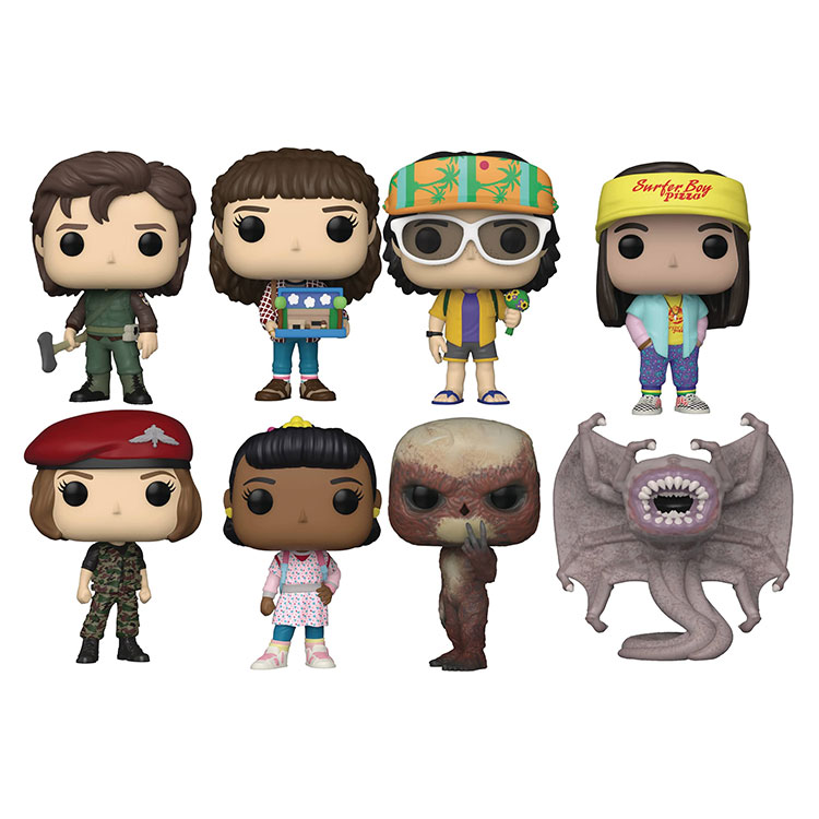 Funko POP! Television - Stranger Things S11 (Season 4) Vinyl Figures - SET OF 8