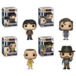 Funko POP! Television - Stranger Things S6 Vinyl Figures - SET OF 4 (2 Elevens, Mike +1) Funko POP! Television - Stranger Things S6 Vinyl Figures - SET OF 4 (2 Elevens, Mike +1)