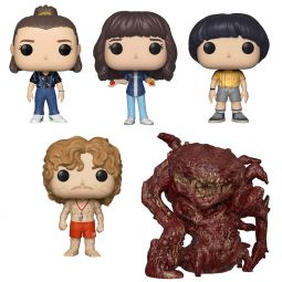 Funko POP! Television - Stranger Things S8 Vinyl Figures - SET OF 5 (Eleven, Mike, Billy +2)