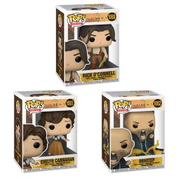 Funko POP! Movies - The Mummy (1999) Vinyl Figures - SET OF 3 (Imhotep, Evelyn & Rick)(Ships TBD) Funko POP! Movies - The Mummy (1999) Vinyl Figures - SET OF 3 (Imhotep, Evelyn & Rick)(Ships TBD)