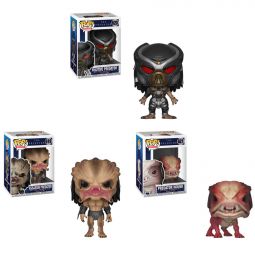 Funko POP! Movies - The Predator Vinyl Figures - SET OF 3 (Hound & 2 Predators)(Pre-order Ships Fall Funko POP! Movies - The Predator Vinyl Figures - SET OF 3 (Hound & 2 Predators)(Pre-order Ships Fall