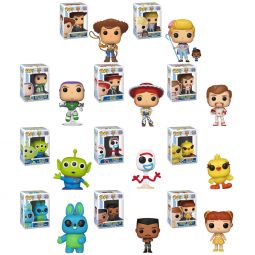 Funko POP! Disney - Toy Story 4 S1 Vinyl Figures - SET OF 11 (Woody, Buzz, Alien, Forky +7) Funko POP! Disney - Toy Story 4 S1 Vinyl Figures - SET OF 11 (Woody, Buzz, Alien, Forky +7)