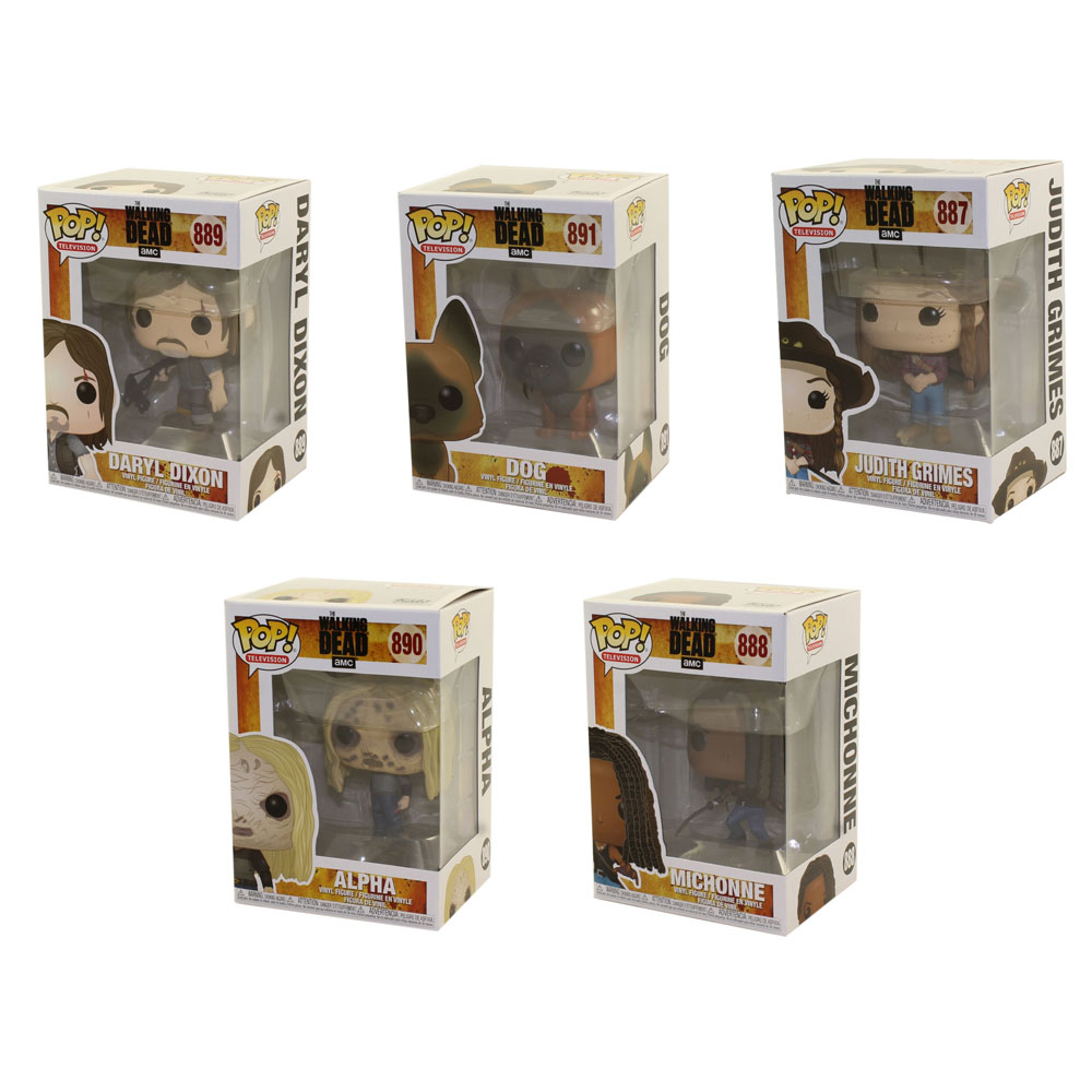 Funko POP! Television - The Walking Dead Series 9 Vinyl Figures - SET OF 5