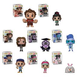Funko POP! Disney - Ralph Breaks the Internet Vinyl Figures - SET OF 8 (Felix, Shank, Yesss +5)