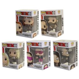 Funko POP! WWE Wave 10 Vinyl Figures - SET OF 5 (Trish, Becky, Undertaker, Elias +1) Funko POP! WWE Wave 10 Vinyl Figures - SET OF 5 (Trish, Becky, Undertaker, Elias +1)