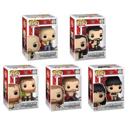 Funko POP! WWE Wave 13 Vinyl Figures - SET OF 5 (Otis, Stone Cold, Chyna, Edge +1)