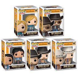 Funko POP! Television Yellowstone Vinyl Figures - SET OF 5 [Kayce, Beth, John, Rip & Monica]