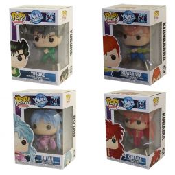 Funko POP! Animation - Yu Yu Hakusho Vinyl Figures - SET OF 4 (Yusuke, Botan, Kurama +1) Funko POP! Animation - Yu Yu Hakusho Vinyl Figures - SET OF 4 (Yusuke, Botan, Kurama +1)