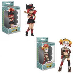 Funko Rock Candy - DC Bombshells S2 Vinyl Figures - SET OF 2 (Batwoman & Harley)(Ships August) Funko Rock Candy - DC Bombshells S2 Vinyl Figures - SET OF 2 (Batwoman & Harley)(Ships August)