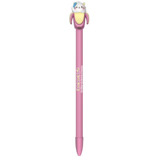 Funko Collectible Pen with Topper - Bananya - LONG HAIR BANANYA