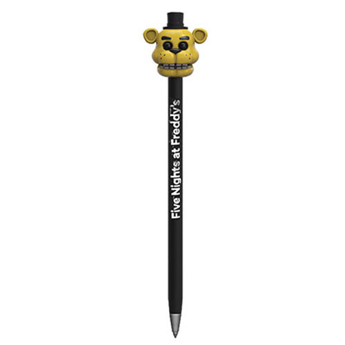 Funko Collectible Pen with Topper - Five Nights at Freddy's - GOLD FREDDY