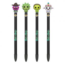 Funko Collectible Pens with Topper - Rick & Morty S2 - SET OF 4