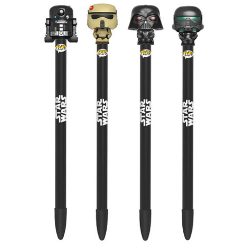 Funko Collectible Pens with Toppers - Rogue One: A Star Wars Story - SET OF 4