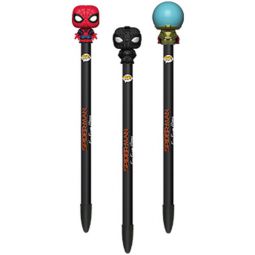 Funko Collectible Pens with Topper - Spider-Man: Far From Home - SET OF 3 (Mysterio & 2 Suits)