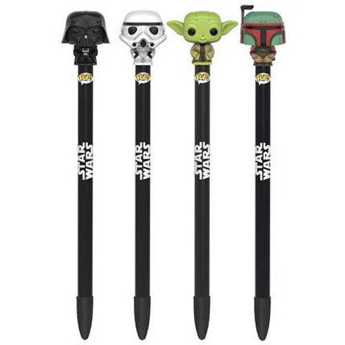 Funko Collectible Pens with Toppers - Star Wars Series 2 - SET OF 4