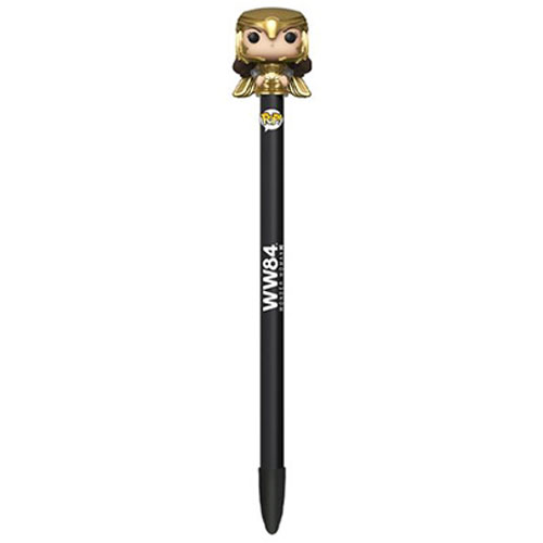 Funko Collectible Pens with Topper - Wonder Woman 1984 - WONDER WOMAN (Gold Armor/Helmet)