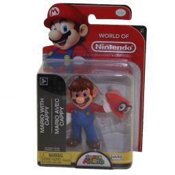 Jakks Pacific Toys - World of Nintendo Wave 16 Figure - MARIO WITH CAPPY (Super Mario)(2.5 inch) Jakks Pacific Toys - World of Nintendo Wave 16 Figure - MARIO WITH CAPPY (Super Mario)(2.5 inch)