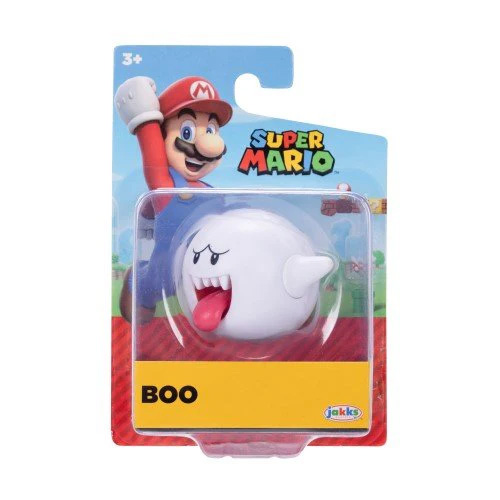 Jakks Pacific Toys - Super Mario Nintendo Figure - BOO (2 inch)
