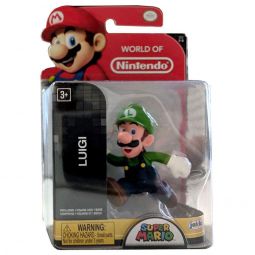 Jakks Pacific Toys - World of Nintendo Figure - LUIGI RUNNING (Super Mario)(2.5 inch)