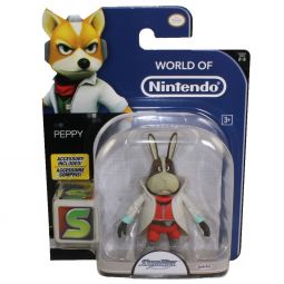 Jakks Pacific Toys - World of Nintendo Wave 8 Figure - PEPPY (Starfox)(4 inch) Jakks Pacific Toys - World of Nintendo Wave 8 Figure - PEPPY (Starfox)(4 inch)