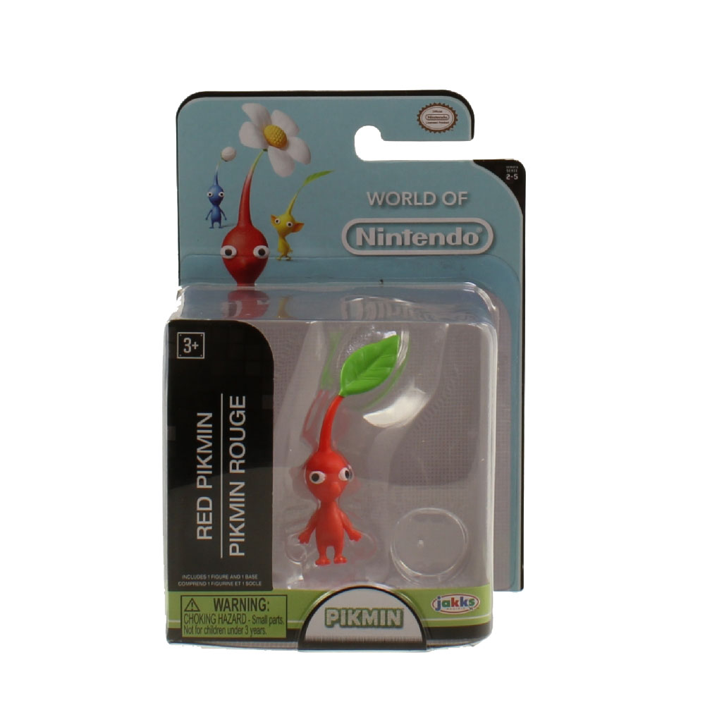 Jakks Pacific Toys - World of Nintendo W11 - Articulated Figure - RED PIKMIN (2.5 inch)