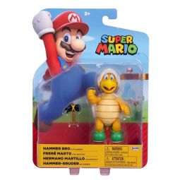 Jakks Pacific Toys - Super Mario Figure Pack - HAMMER BRO with Hammer (4 inch)