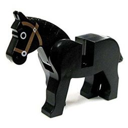 LEGO Animal Minifigure - BLACK HORSE