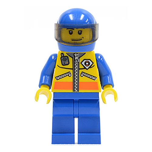 LEGO Minifigure - City - ATV DRIVER