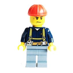 LEGO Minifigure - City - CONSTRUCTION WORKER
