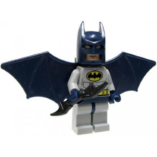 LEGO Minifigure - DC Comics Super Heroes - BATMAN with Wings & Batarang (Blue)